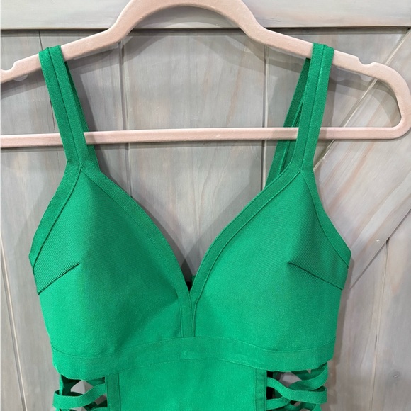 Green One-Piece Swimsuit - Picture 3 of 11